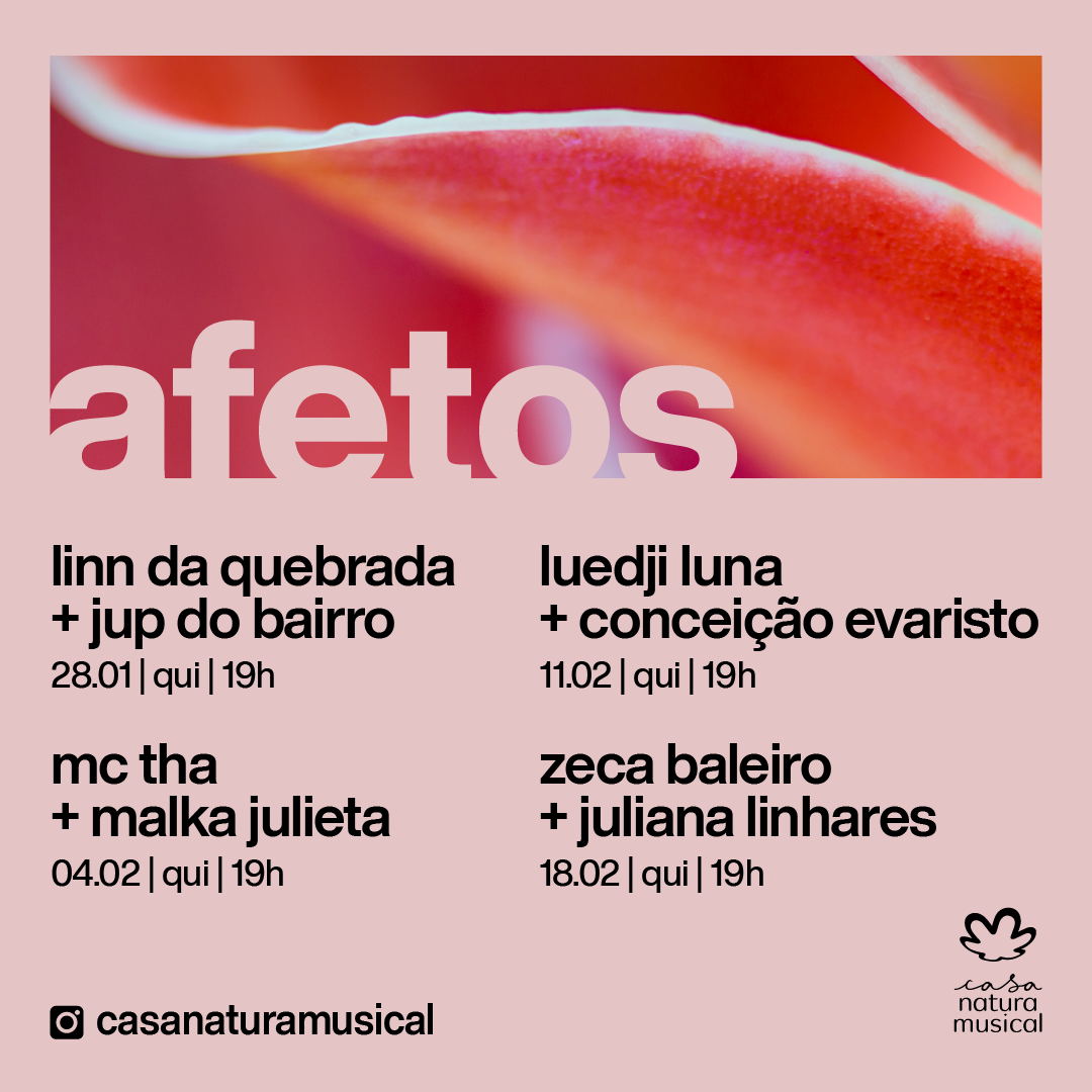 Projeto Afetos da Casa Natura Musical