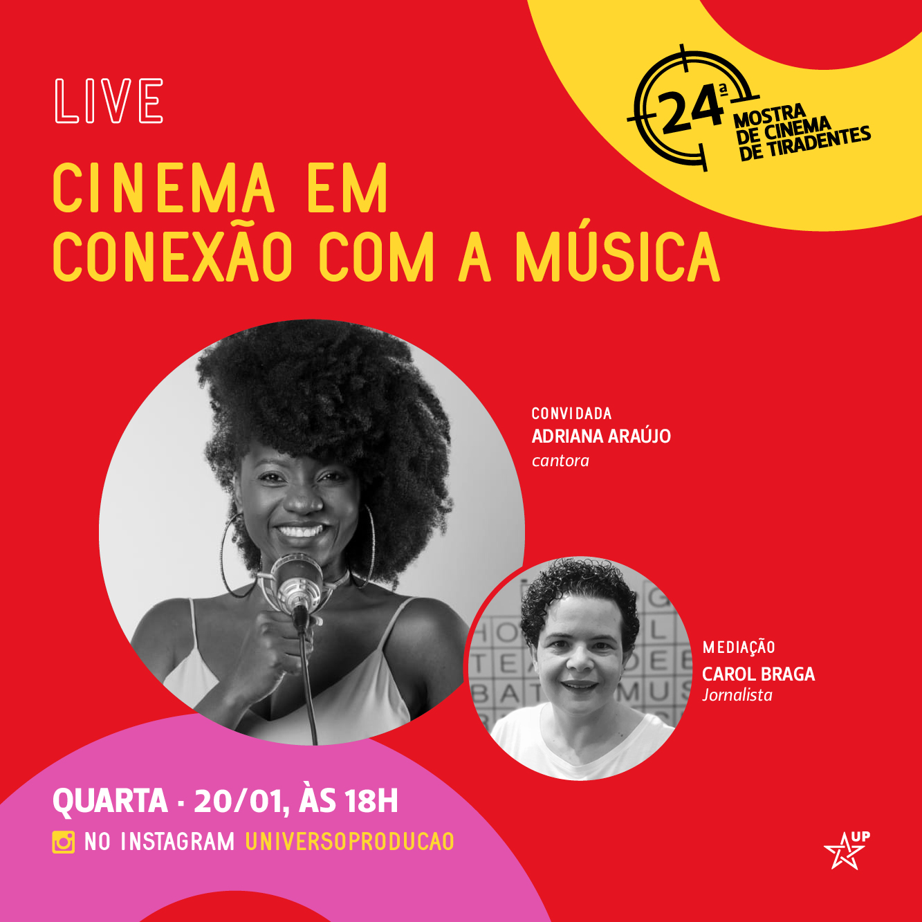 Live: Cinema em conexão com a música na Mostra Tiradentes