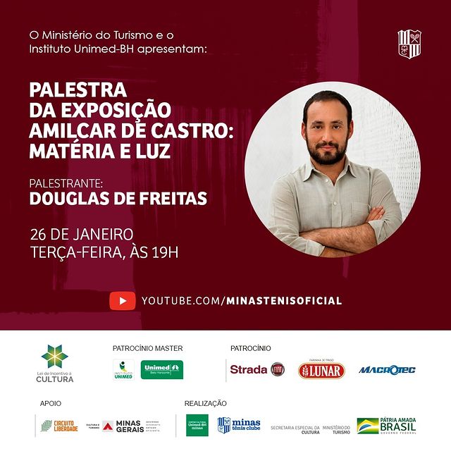 Palestra “Amilcar de Castro – Matéria e Luz, por Douglas de Freitas” - MTC Cultura