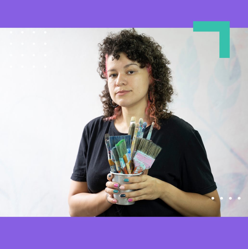 Culturadoria e Prisca Paes: "Quero pintar, mas tenho medo de dar errado!"