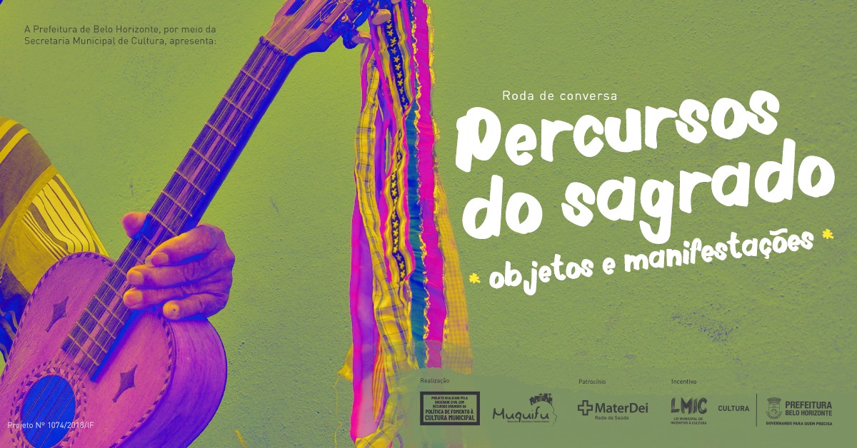 Roda de Conversa "Percursos do sagrado: objetos e manifestações"