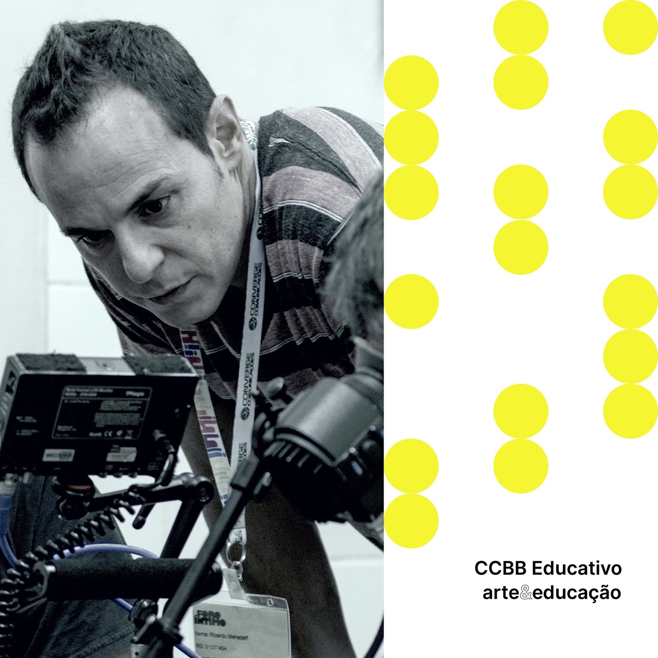 Reprodução/Facebook A Produção de Tralier no Cinema com Ricardo Mehedff - CCBB Educativo