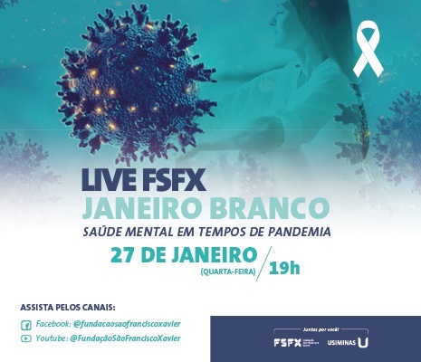 Live "Saúde Mental em Tempos de Pandemia"