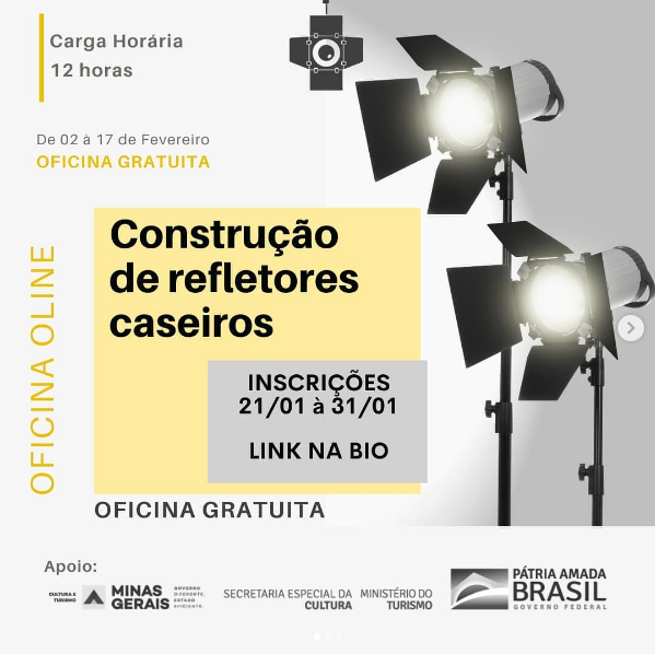 Oficina: Construção de refletores caseiros