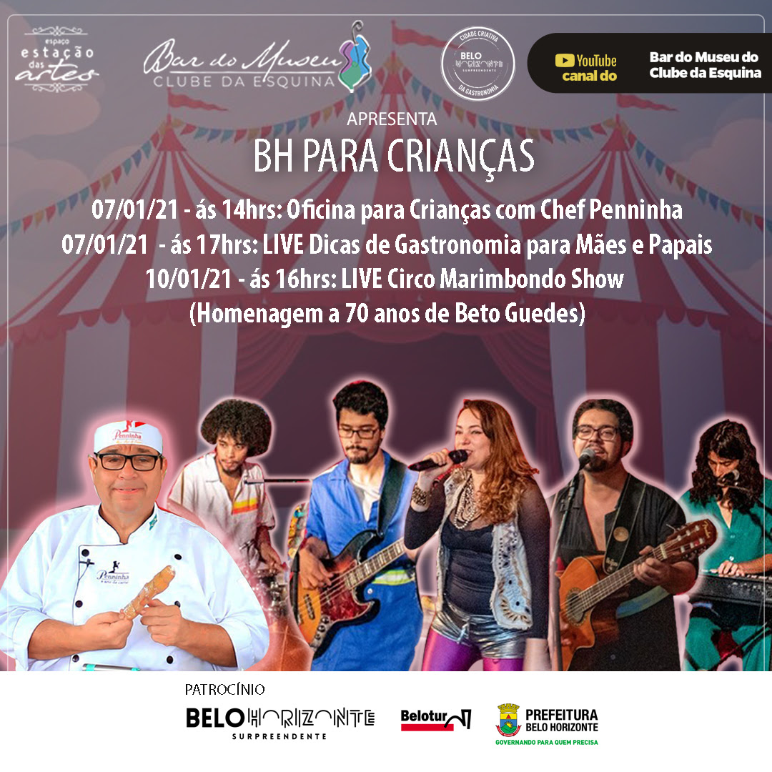 BH para Crianças: Circo Marimbondo Show - Papagaio de Toda Cor