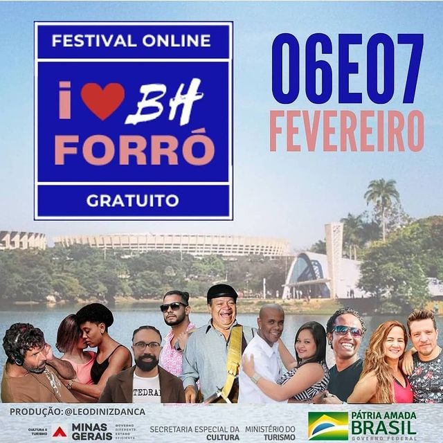 Reprodução/Instagram 𝙁𝙚𝙨𝙩𝙞𝙫𝙖𝙡 𝙊𝙣𝙡𝙞𝙣𝙚 𝙄 ❤ 𝙁𝙤𝙧𝙧𝙤 𝘽𝙃