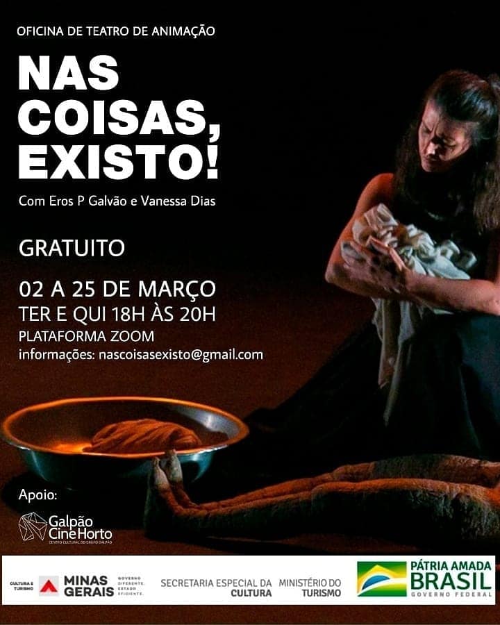 Oficina "Nas Coisas, Existo!" - Galpão Cine Horto