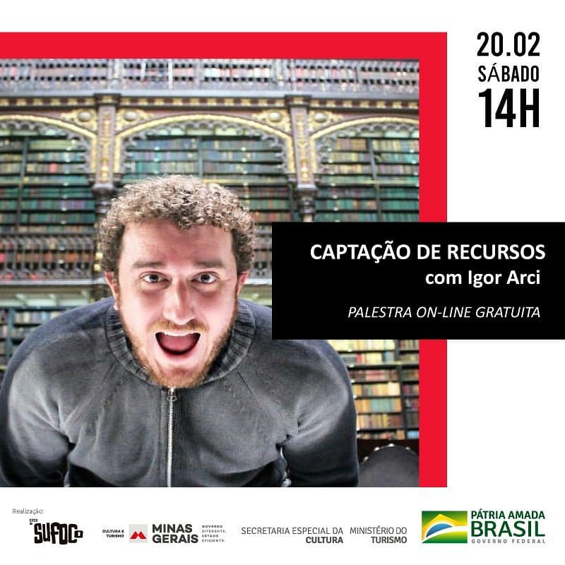 Palestra Online: Captação de Recursos com Igor Arci