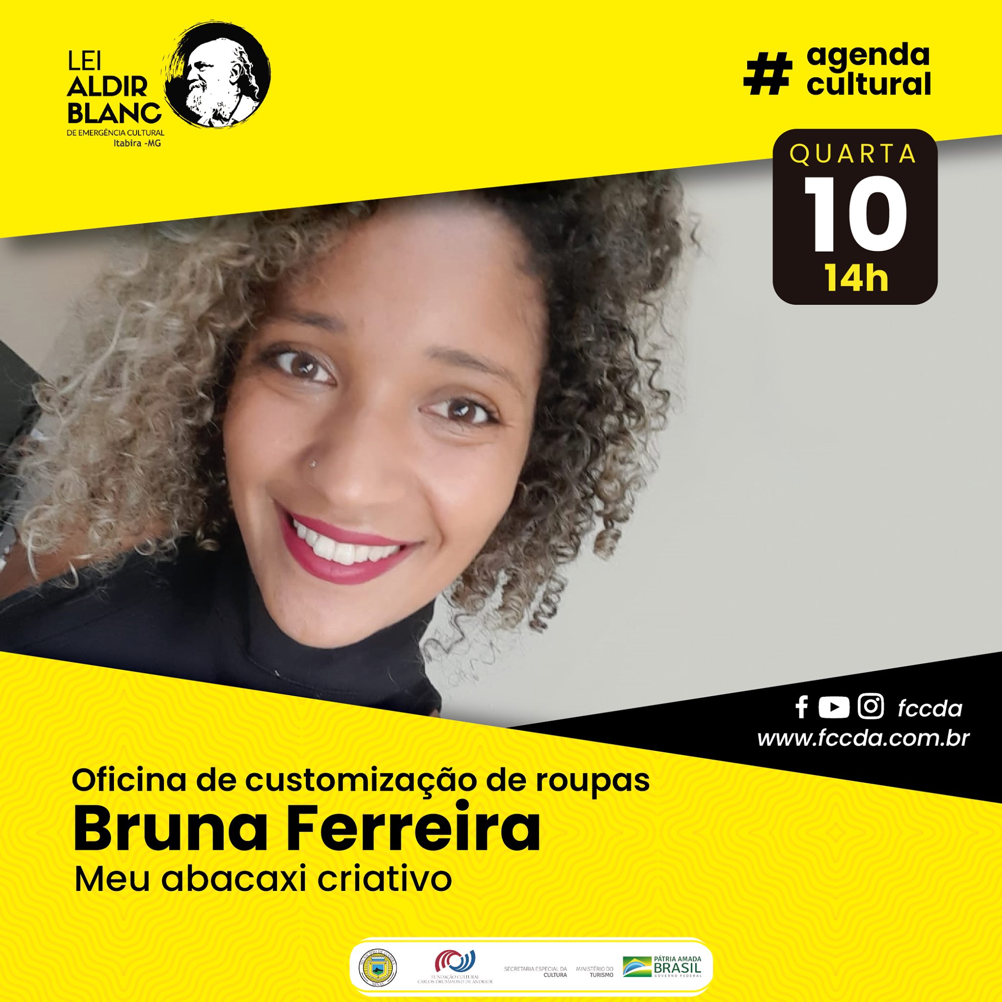 Oficina Online de customização de roupas