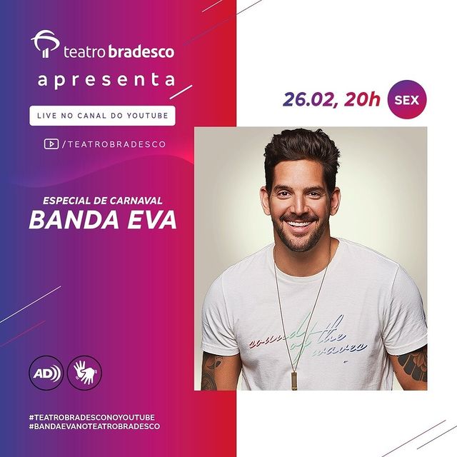 Live: Especial de Carnaval com Banda Eva - Teatro Bradesco