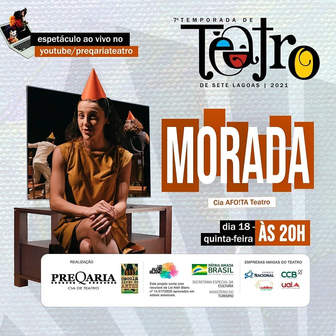 Espetáculo Online "Morada"