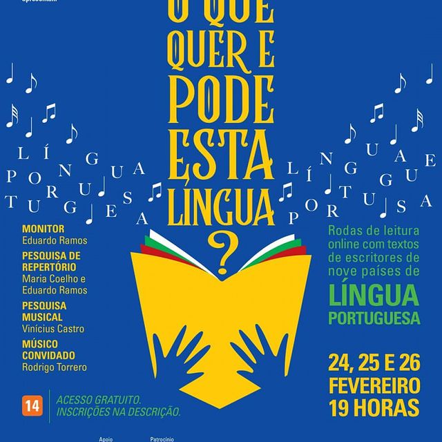 Roda de leitura: O que quer e pode esta língua? - Sesc