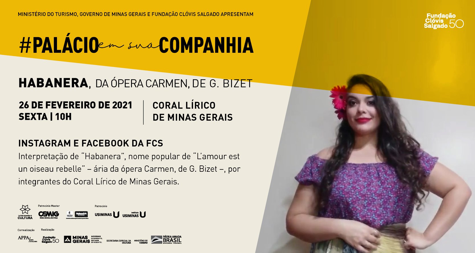 "Habanera" da ópera Carmen pelo Coral Lírico de Minas Gerais - FCS