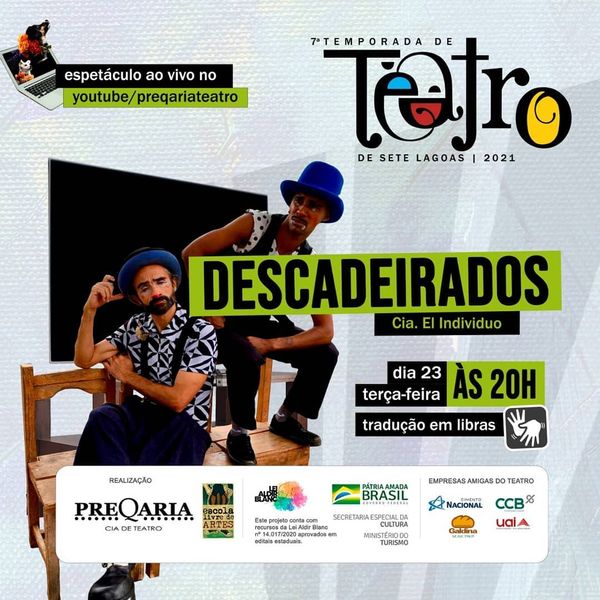 Espetáculo Online “Descadeirados”