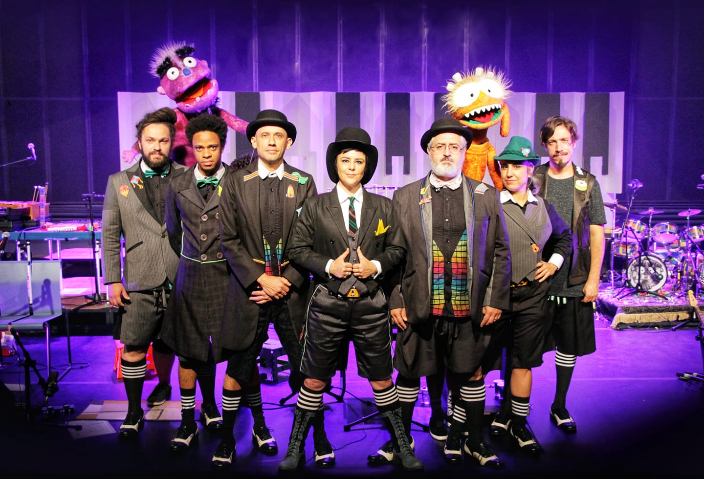 Divulgação/Facebook Show: "Música de Brinquedo 2" B anda Pato Fu - Diversão em Cena ArcelorMittal