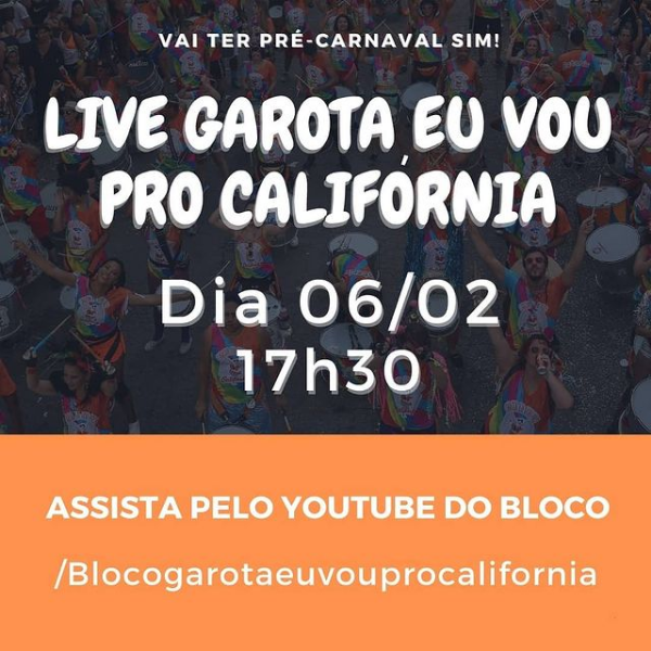 Live: Garota Eu Vou Pro Califórnia