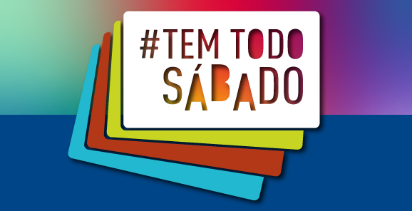 Projeto infantil do Sesc Palladium: "Tem Todo Sábado" - Programação Fevereiro/202