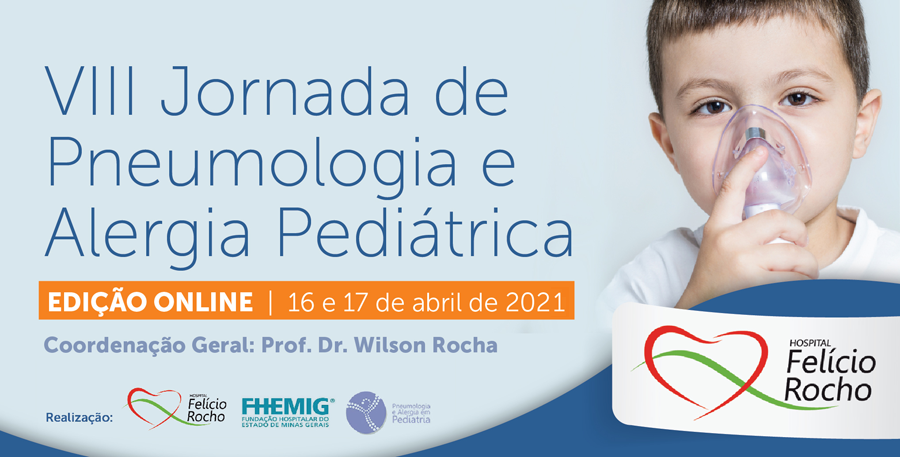 VIII Jornada de Pneumologia e Alergia Pediátrica 2021 - Edição Online