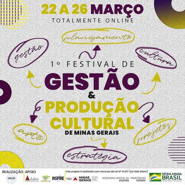 1º Festival de Gestão e Produção Cultural de Minas Gerais