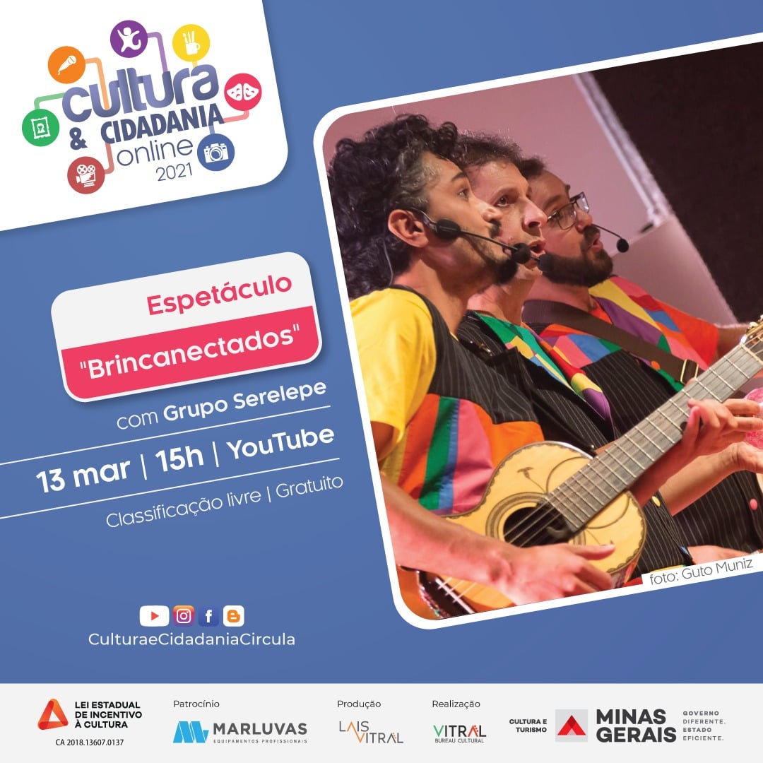 Espetáculo Online “Brincanectados”
