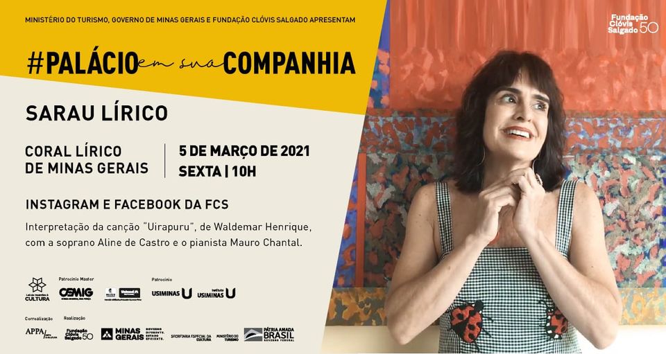 Coral Lírico de Minas Gerais interpreta canção "Uirapuru" no Sarau Lírico - FCS