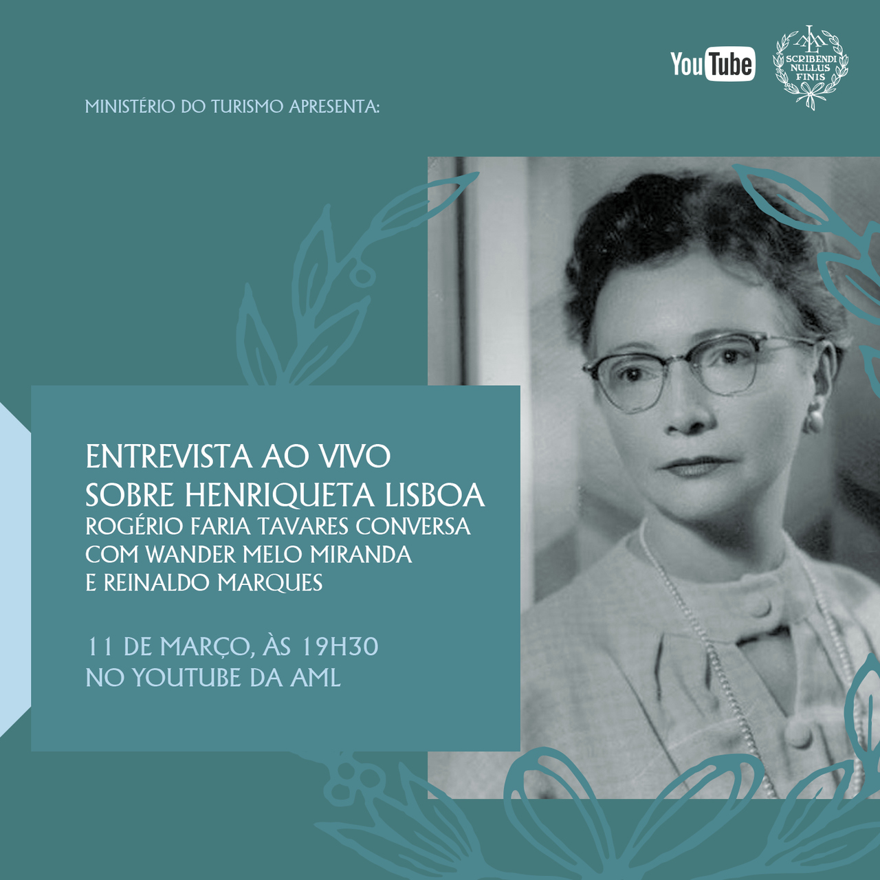 "Entrevista sobre Henriqueta Lisboa com Wander Melo Miranda e Reinaldo Marques" - AML