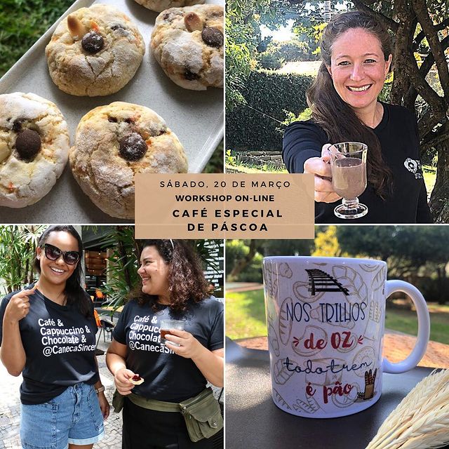 Reprodução: Instagram Workshop ao vivo e online: Café Especial de Páscoa