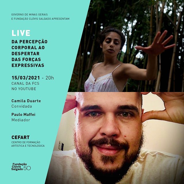 Live: Da percepção corporal ao despertar das forças expressivas - Fundação Clóvis Salgado