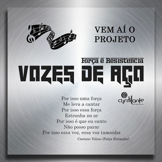 Reprodução: Instagram "Vozes de Aço" - Cyntilante Produções
