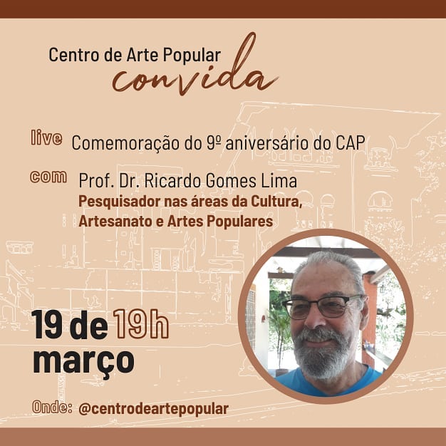 Live: Comemoração do 9º aniversário do Centro de Arte Popular