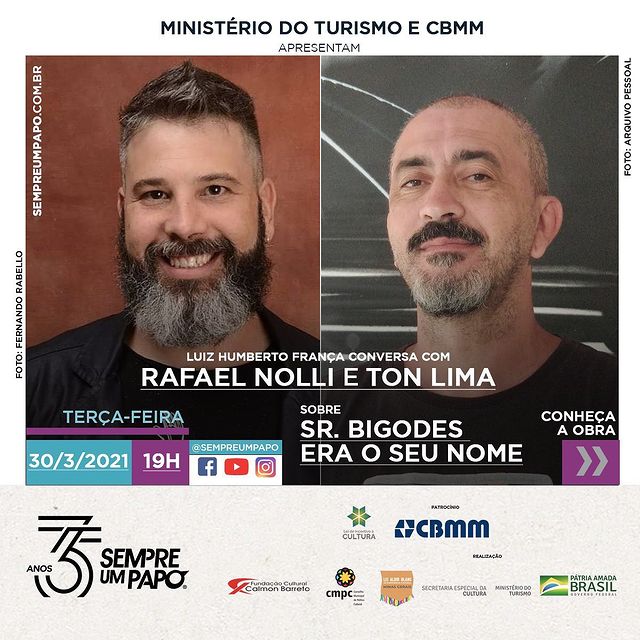 Reprodução: Instagram Sempre Um Papo com Rafael Nolli e Ton Lima