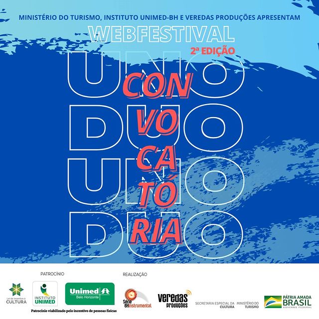 Convocatória: "Webfestival Uno" | Duo Série BH Instrumental - Veredas Produções