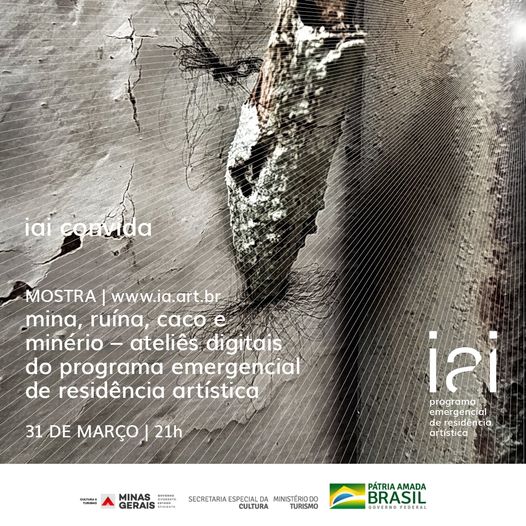 Mostra Online "Mina, Ruína, Caco e Minério – Ateliês Digitais"