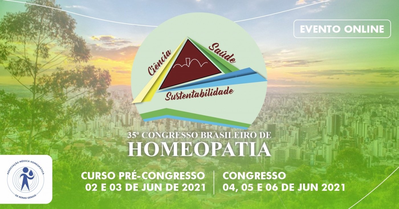 35º Congresso Brasileiro de Homeopatia 2021 - Online