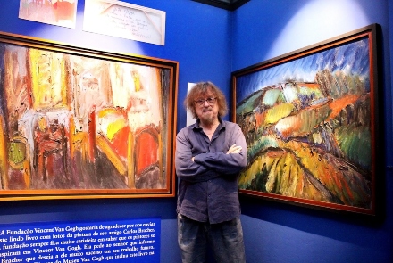 Reprodução oficial Live: " Carlos Bracher em homenagem a Van Gogh" - Ateliê Casa Bracher
