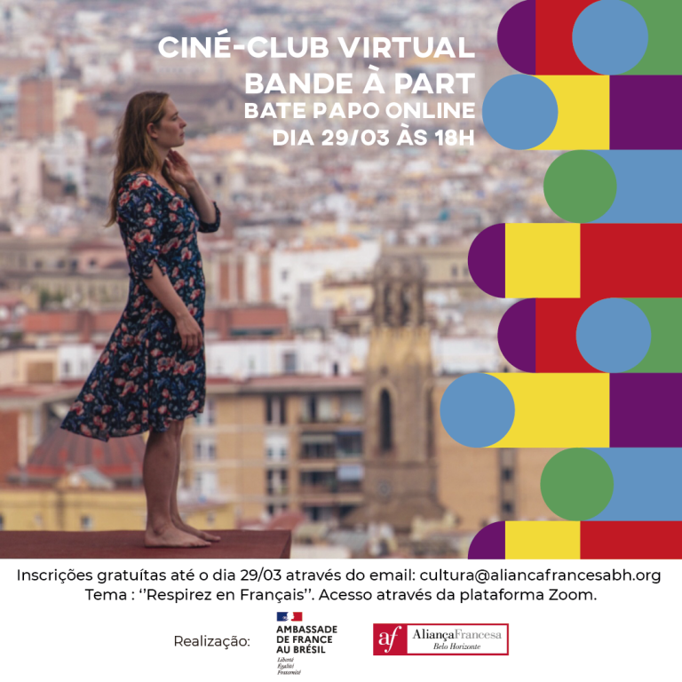 Ciné-Club virtual Bande à Part - Festa da Francofonia em Minas Gerais