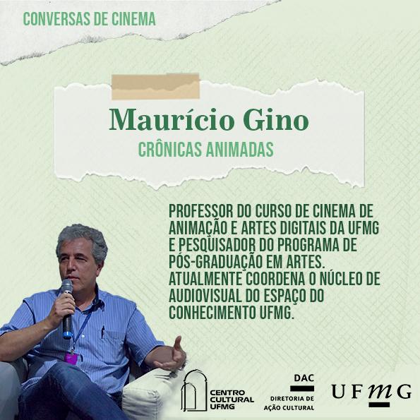 Projeto Aulas Abertas #06/2021 - "Crônicas Animadas" Maurício Gino