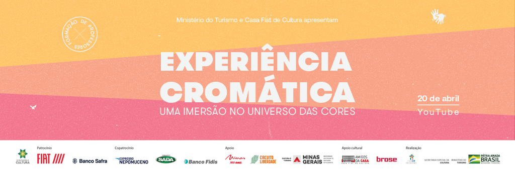 Formação de Professores | Experiência Cromática: uma imersão no universo das cores - Casa Fiat de Cultura