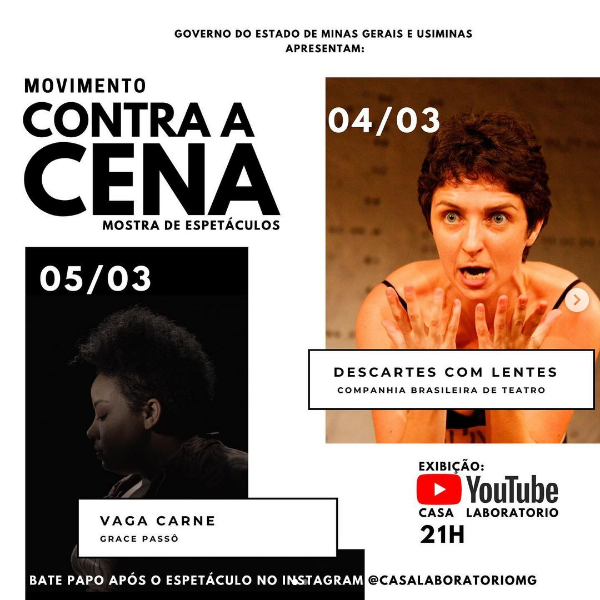 9ª Edição da mostra “Movimento Contra a Cena"
