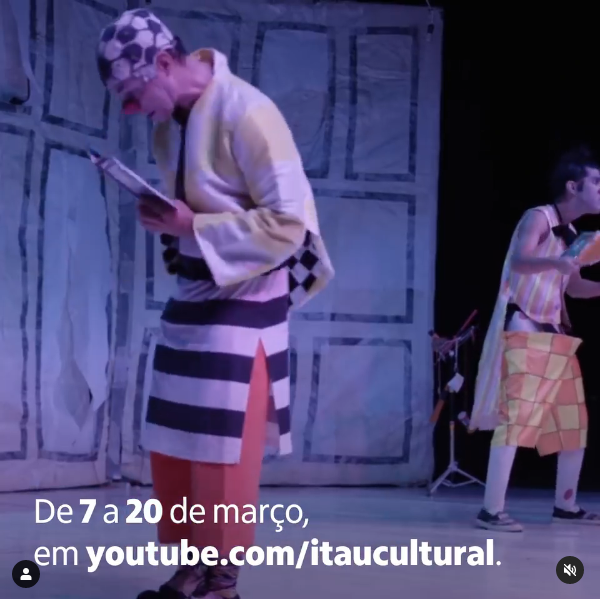 Espetáculo Infantil Online "Gibi" - Itaú Cultural