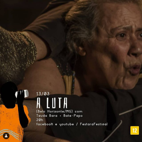 Espetáculo Online "A Luta" com Teuda Bara + Bate-Papo mediado por Heitor Gomes