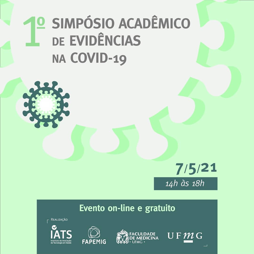 Divulgação/Instagram 1° Simpósio Acadêmico de Evidências na COVID-19 - UFMG