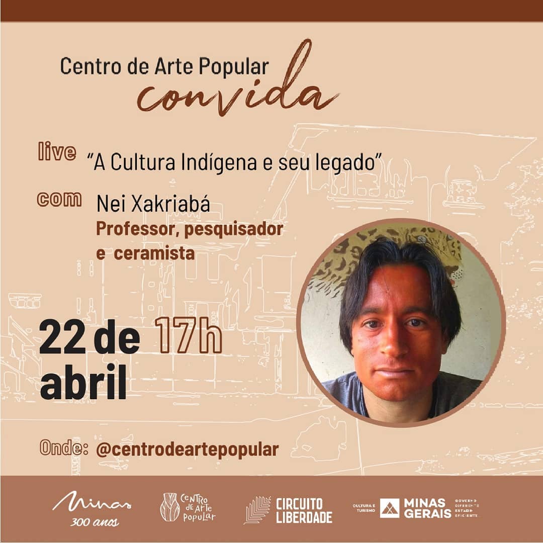 Live: Cultura Indígena e seu legado - Centro de Arte Popular