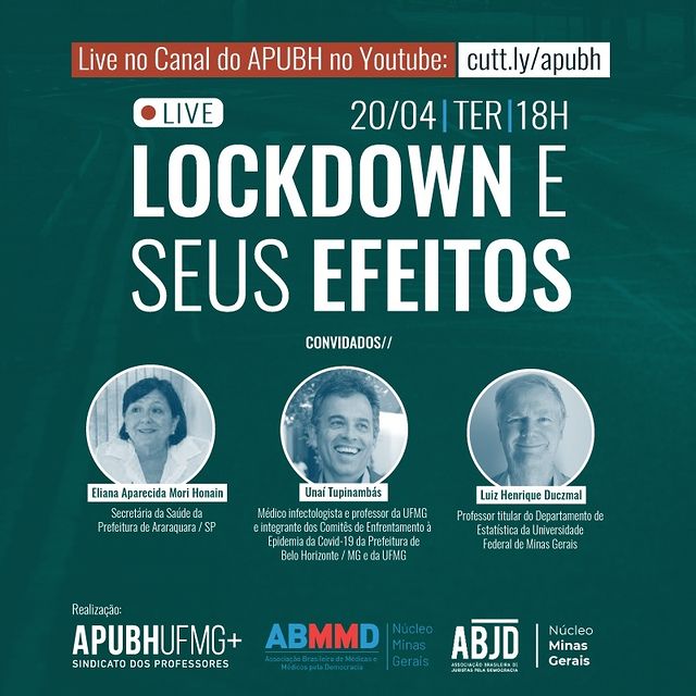 [LIVE] Lockdown e seus efeitos - APUBH UFMG