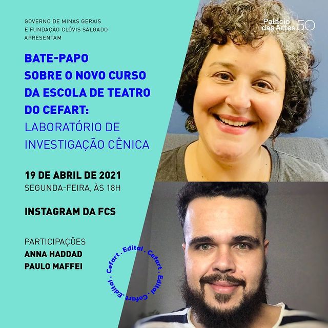 Bate-papo: Laboratório de Investigação Cênica - Fundação Clóvis Salgado