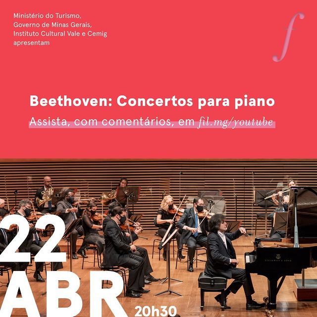 [Live] Beethoven: Concertos para piano - Orquestra Filarmônica de Minas Gerais