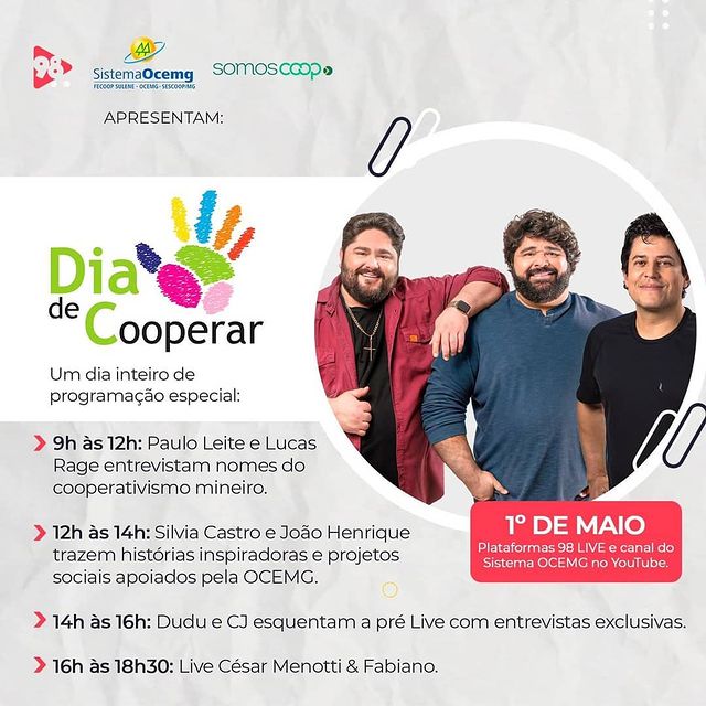 [Live] de lançamento do Dia de Cooperar 2021