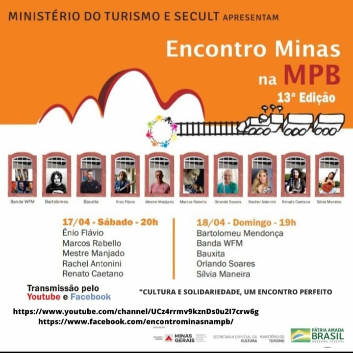 Reprodução: Facebook 13º Encontro Minas na MPB