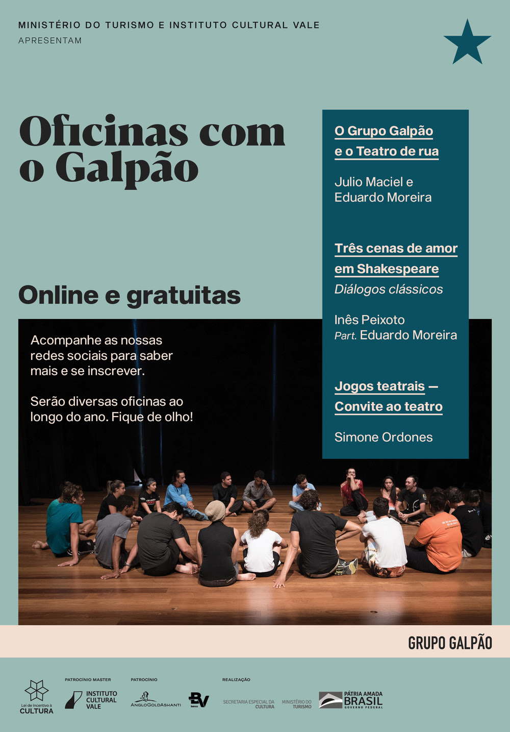 Oficinas com o Grupo Galpão
