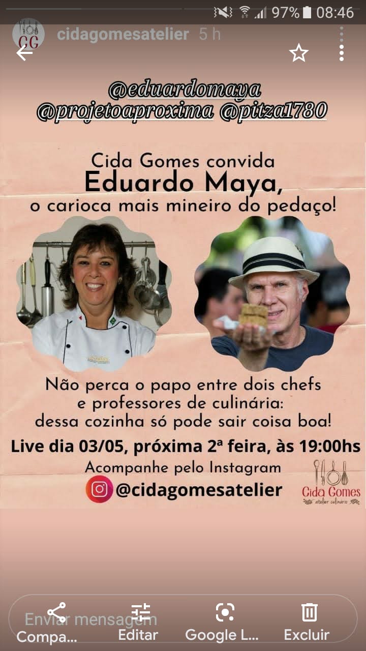 [Live] Cida Gomes convida Eduardo Maya